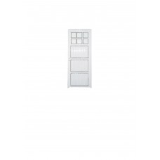 PUERTA ALUMINIO LINEA HERRERO 1/4 VIDRIO